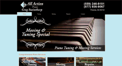 Desktop Screenshot of allactionpiano.com